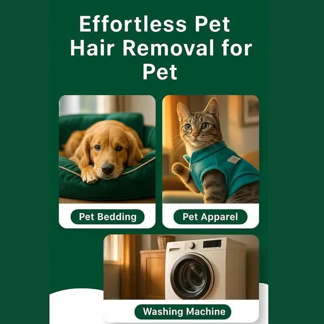 Alt view image 4 of 7 - Washing Machine Cleaner for Pet Hair, 2 Sachets