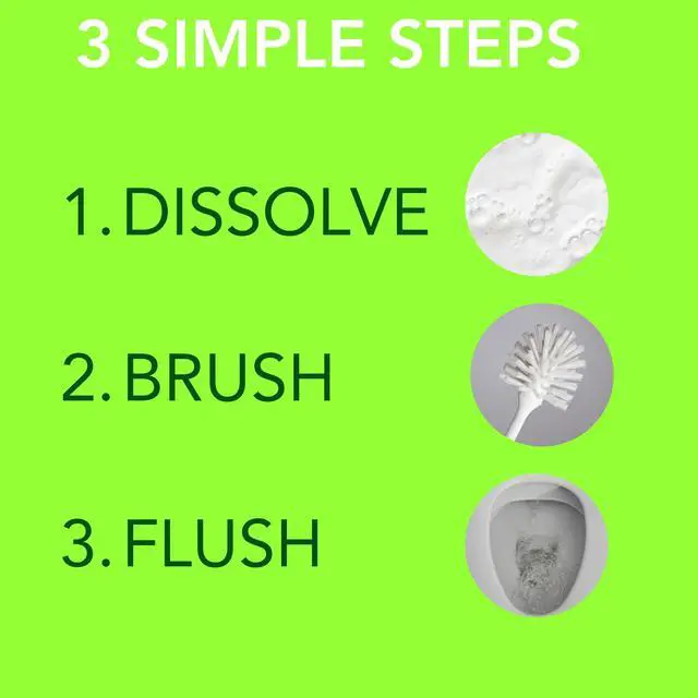 Alt view image 3 of 7 - Toilet Bowl Cleaner Strips 60 Count, Unscented Eco-friendly, Non-toxic, Septic Safe, Removes Odors & Stains, Plastic-free, Natural Toilet Bowl Cleaner for Quick and Easy Cleaning