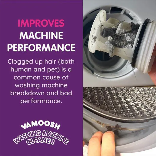 Alt view image 6 of 7 - Washing Machine Cleaner 6-in-1 | Safe for All Machines (Front & Top Load) | Cotton Fresh Scent | Dissolves Pet Hair | Leaves No Residue | Eliminates Odor | Removes Limescale | 2x150g