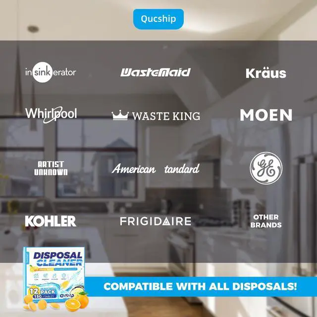 Alt view image 5 of 6 - Garbage Disposal Cleaner Deodorizer Tablets, 12 Count, 6 Month Supply