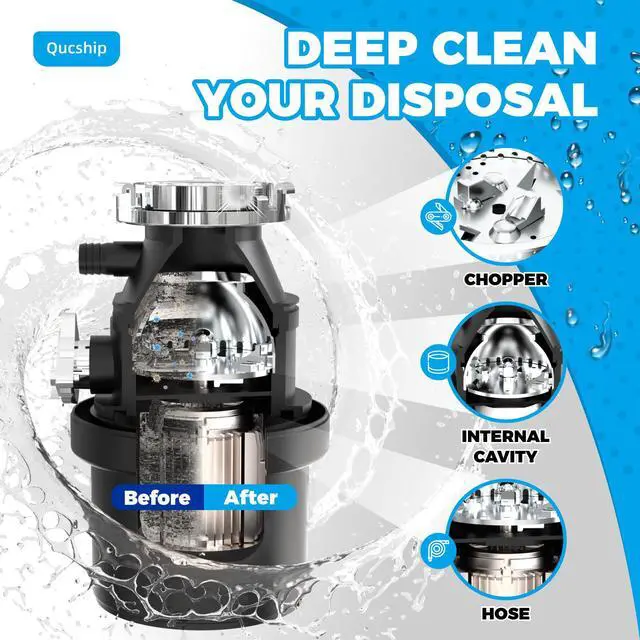 Alt view image 4 of 6 - Garbage Disposal Cleaner Deodorizer Tablets, 12 Count, 6 Month Supply