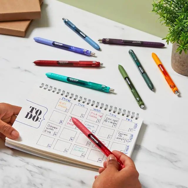 Alt view image 7 of 7 - InkJoy Gel Pens, Assorted, Medium Point (0.7mm), 14 Count - Smooth Writing, Back to School, Teacher Supplies, Journaling, Note-Taking, Doodling