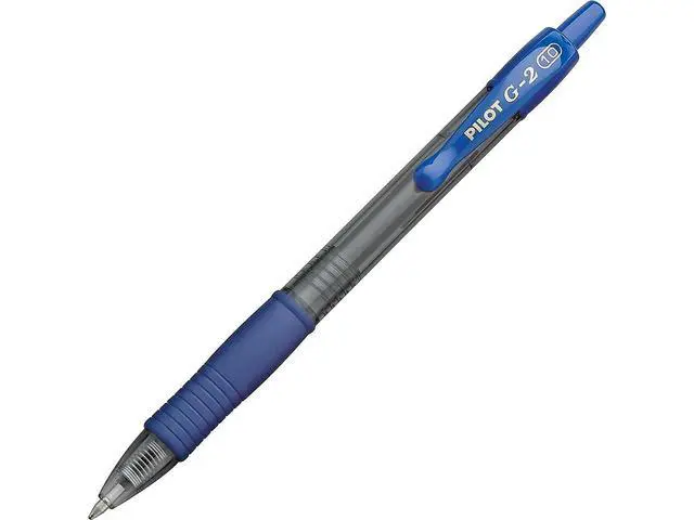 Alt view image 4 of 7 - G2 Premium Gel Roller Pens, Bold Point 1 mm, Blue Ink Pens Bold Point, Pack of 12 - Ideal for School, Journaling, and Office Writing