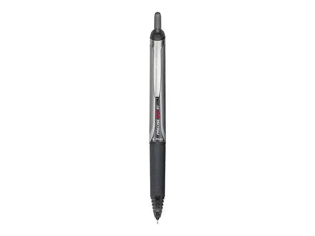Alt view image 3 of 4 - Precise V5 RT Refillable & Retractable Rolling Ball Pens, Extra Fine Point, Black Ink, 0.5mm, 3-Pack