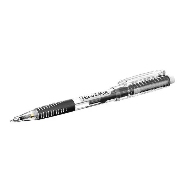 Alt view image 2 of 7 - Clearpoint Mechanical Pencils, 0.5mm Break-Resistant HB #2 Lead, Eraser Refills, 2 Count