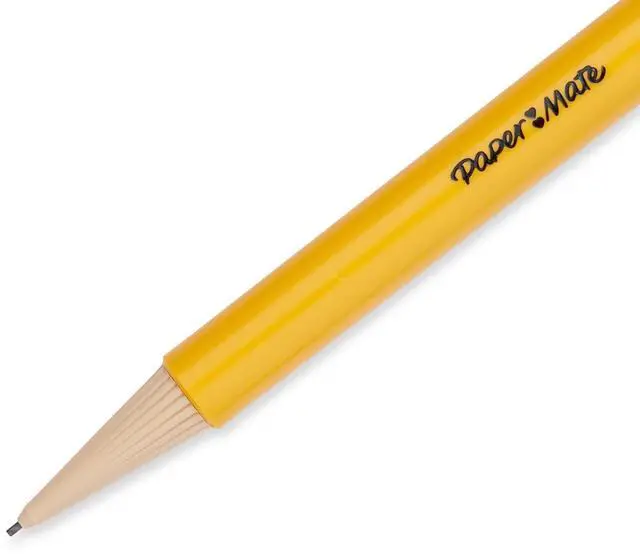 Alt view image 3 of 7 - SharpWriter Mechanical Pencils, 0.7mm, HB #2, Yellow, 12 Count