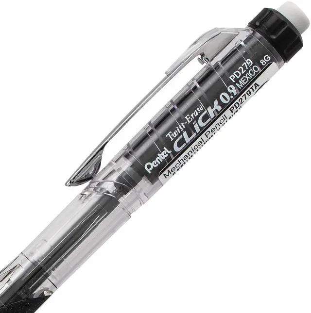 Alt view image 3 of 6 - Twist-Erase Click Mechanical Pencil, (0.9mm), Pack of 6 Pencils with 2 Pack of Lead Refills (PD279TLBP6M)
