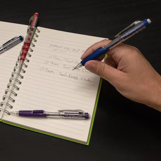 Alt view image 6 of 6 - Twist-Erase Click Mechanical Pencil, (0.9mm), Pack of 6 Pencils with 2 Pack of Lead Refills (PD279TLBP6M)