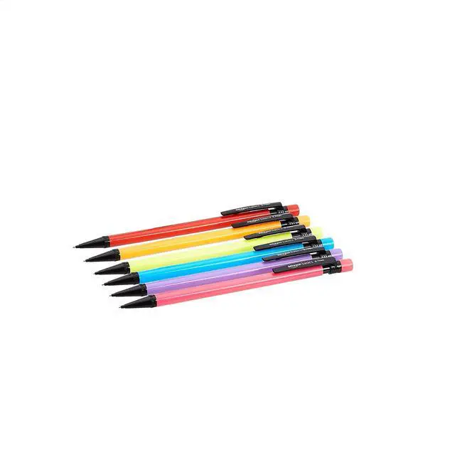 Alt view image 5 of 5 - Mechanical Pencils 0.7mm for Writing, Drawing, School and Office Supplies, Multicolor, 24-Pack