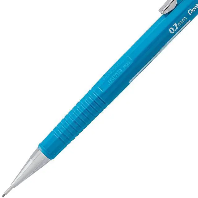 Alt view image 5 of 7 - Sharp Automatic Pencil, (0.7mm), Blue Barrels, Pack of 2 (P207BP2-K6)