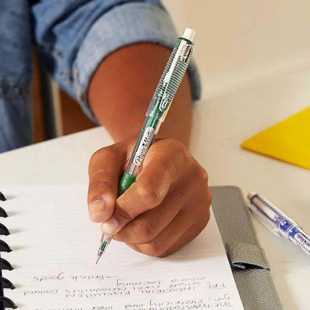 Alt view image 6 of 7 - Clearpoint Mechanical Pencils, 0.7mm Break-Resistant HB #2 Lead, Assorted Barrel Colors, 4 Count - Back to School, Writing Supplies, Note-Taking