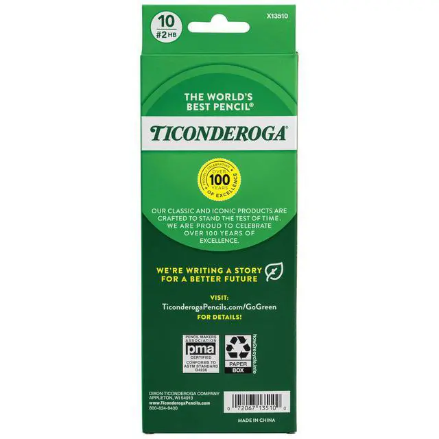 Alt view image 2 of 7 - Wooden Pencils, Pre-Sharpened, #2 HB Soft, Metallic Colors, 10 Count