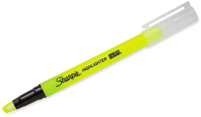 Alt view image 4 of 7 - Clear View Highlighter Stick, Yellow, 3/Pack (1950745)