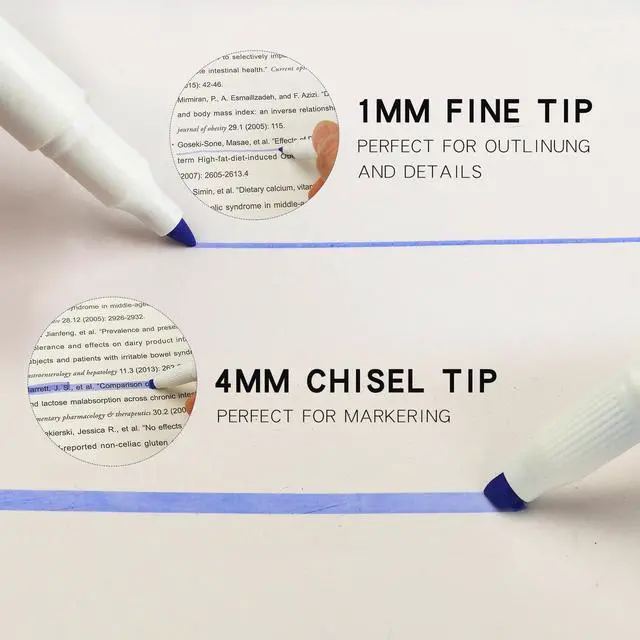 Alt view image 2 of 7 - Pastel Highlighters - 25 Pcs Assorted Colors Dual Tip Real Mild Highlighter Markers, Chisel & Fine Tips for Bible Journaling, Note Taking, School Supplies, No Bleed