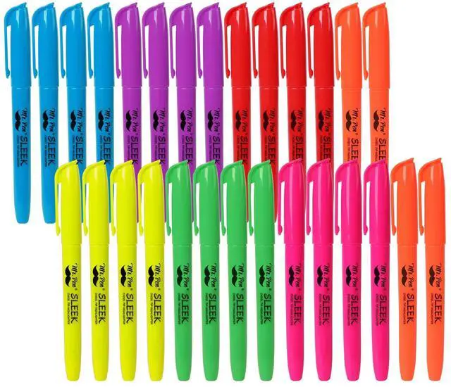 Main image of Highlighters Assorted Colors, 28 Pack, Chisel Tip