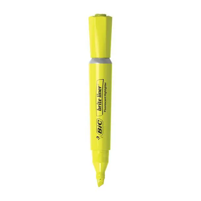 Alt view image 2 of 4 - Brite Liner Grip XL Highlighters, Chisel Tip, 4-Count Pack of Assorted Highlighters, Ideal Highlighter Set for Organizing and Coloring