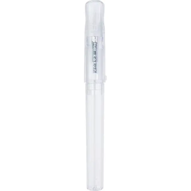 Alt view image 3 of 6 - Kakuno Fountain Pen, Clear Barrel, Medium Nib, 0.5mm, Pilot Kakuno Fountain Pen Extra Fine