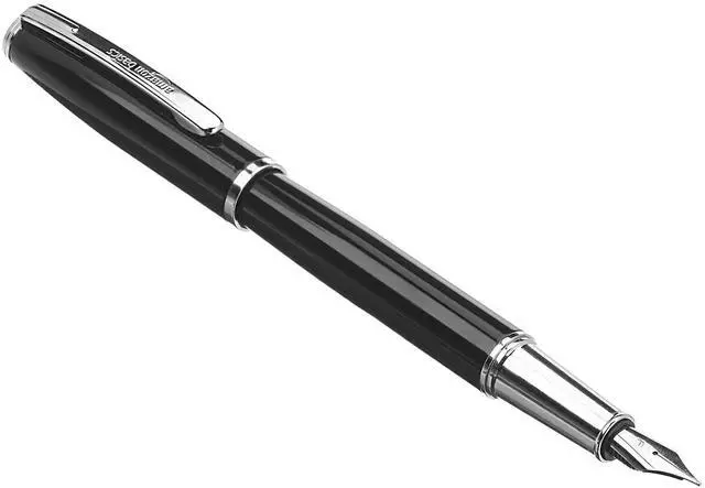 Main image of Refillable Fountain Pen with Smooth Writing, Fine Point Nib, Black Ink