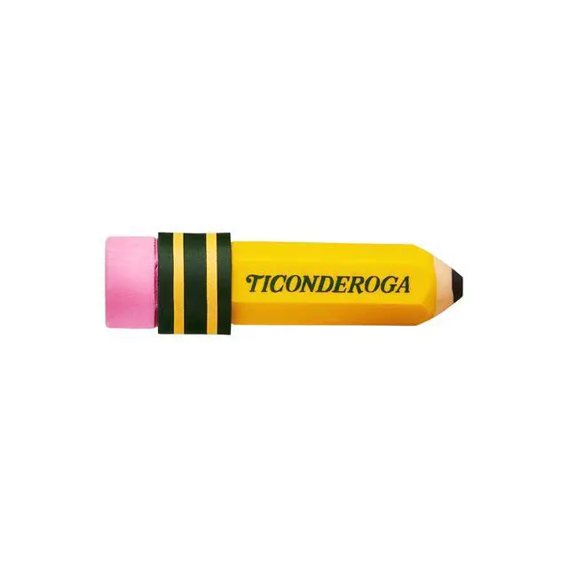 Alt view image 2 of 6 - Erasers, Pencil Shaped, Yellow, 3 ct (38953)