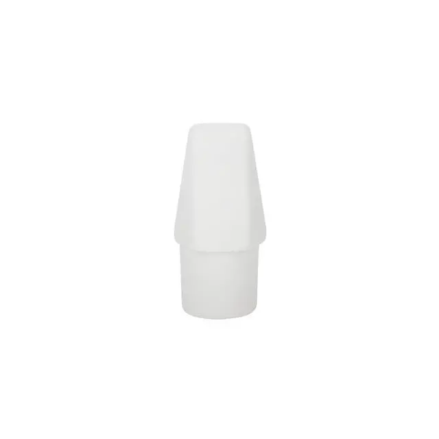 Alt view image 2 of 2 - Hi-Polymer White Cap Erasers, Pack of 10 (ZEH02BP10)