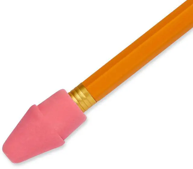 Alt view image 2 of 5 - Arrowhead Pink Pearl Cap Erasers, 144 Count - Back to School, Classroom, Homeschool, Teacher Supplies
