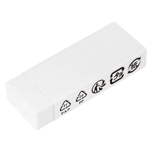 Alt view image 2 of 5 - Block White Eraser, 10 Count (Pack of 1)
