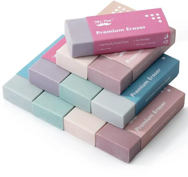 Main image of Pencil Eraser, 10 Pack