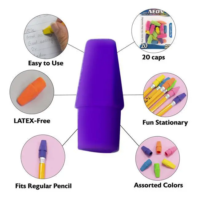 Alt view image 5 of 7 - Eraser Sets, 18 Per Pack