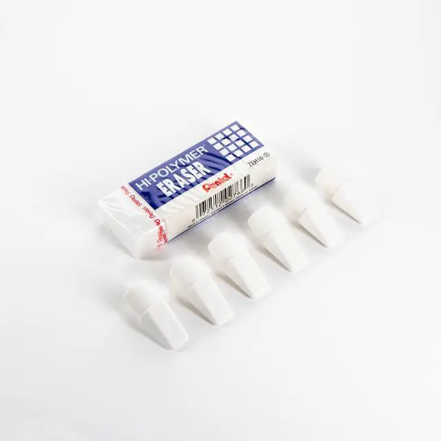 Alt view image 2 of 6 - HI-Polymer Eraser Combo Pack, 6 Caps, 1 Large (ZEH0210BP7)