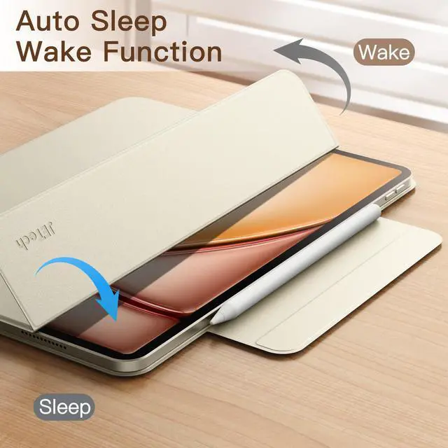 Alt view image 5 of 6 - Magnetic Case for iPad Air 11" M4/M3/M2 & iPad Air 5/4, Starlight