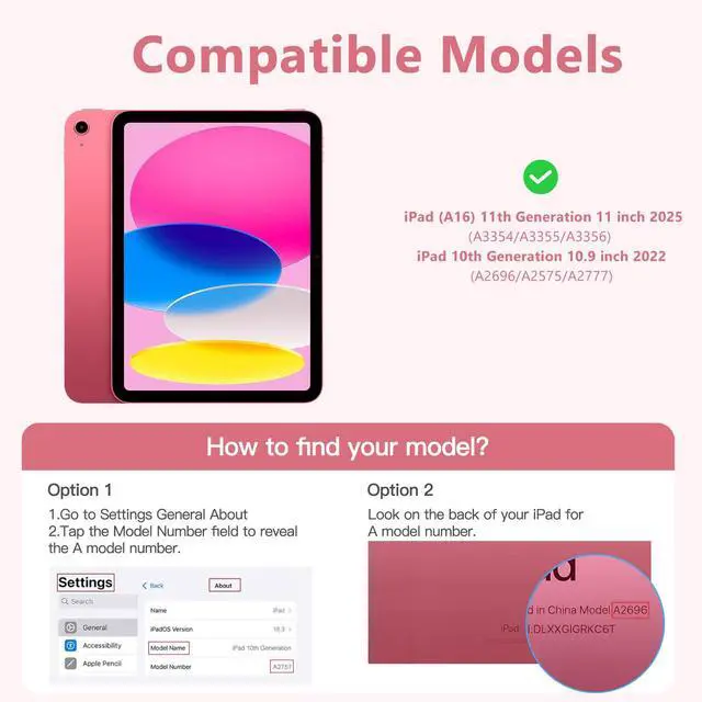 Alt view image 5 of 7 - for iPad A16 11th/10th Generation Case 11/10.9" with Pencil Holder