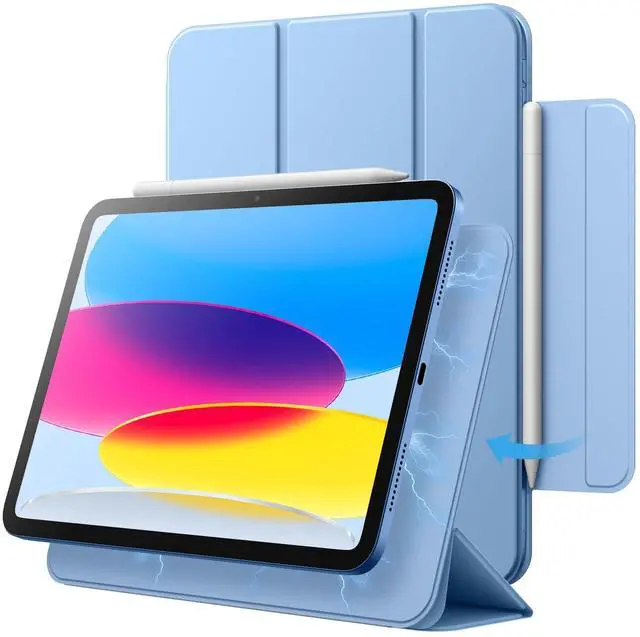 Main image of Magnetic Case for iPad (A16) 11th/10th Gen, Blue
