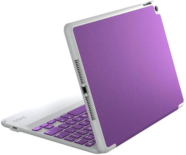 Main image of Folio Case, Hinged Keyboard for iPad Air 2 - Purple (ID6ZFN-PU0)