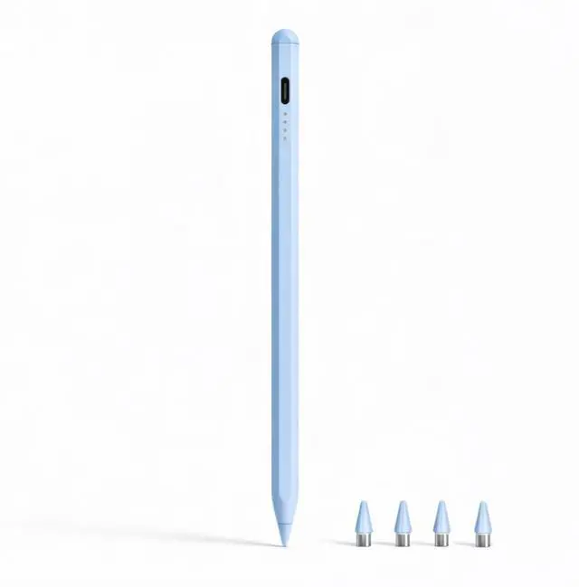 Main image of Stylus Pen for Samsung Galaxy Tab A11 / A11+, A9 / A9+, A8, A7 Lite, Active Capacitive Pencil for Samsung Android Tablet & iOS Touchscreens, High Precision Digital Pen with 4 Tips (Blue)