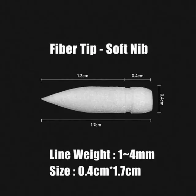 Alt view image 2 of 7 - Marker Pen Tips 30PCS Acrylic Paint Marker Replacement Tip