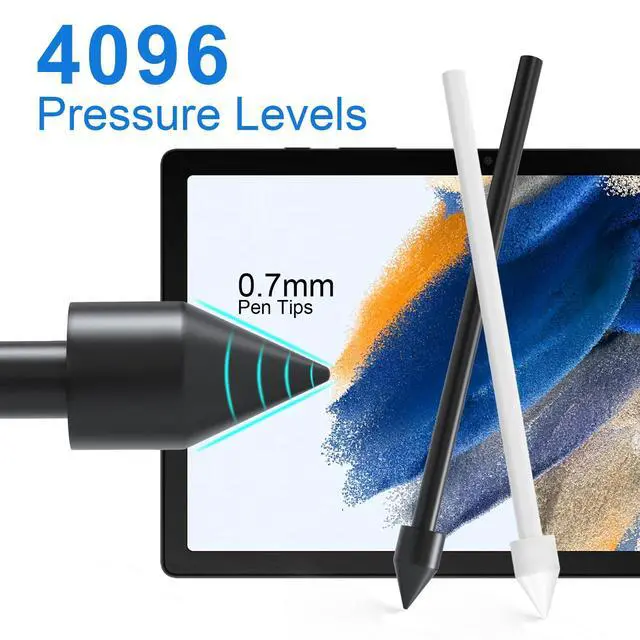 Alt view image 4 of 7 - 10 PCS Tips/Nibs Replacement for Samsung Galaxy Tab S9/S9FE+/S9 Ultra, S8/S8+/S8 Ultra, S7/S7+/S7 FE, S6/S6 Lite, Note20/10/10 Plus/10 Lite, S21/S22/S23/S24/S25 Ultra S Pen, Kindle Scribe Pen