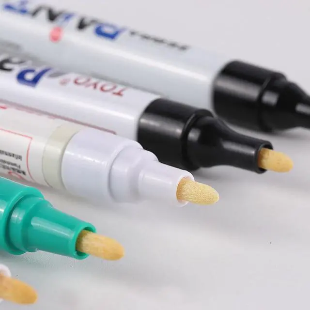 Alt view image 6 of 6 - 50PCS Dual-purpose Pen Tip Fine Nibs Tips Replacement Tips Paint Markers Painting Pens Nib Permanent Marker Pen Points Paint Markers Painting Pens Permanent Marker Pen for Writing Stuff Devices