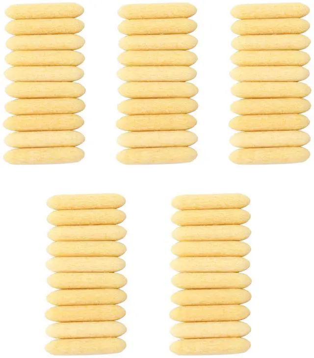 Main image of 50pcs Paint Marker Tips Replacement Nibs, 0.9x0.2" for Acrylic Marker Brush Permanent Painting Pens Puntas Para Marcadores Writing Stuff Devices, Like Original Kinds, Durable Spare Pumper, Easy Change