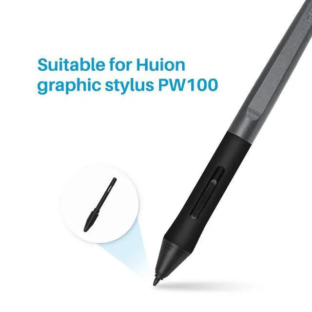 Alt view image 2 of 3 - Pen Nib PN04 Pack of 10 Replacement Nibs for PW100 Stylus