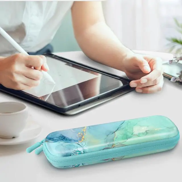 Alt view image 6 of 7 - PU Leather Carrying Case for Apple Pencil Pro, USB-C/1st/2nd Gen