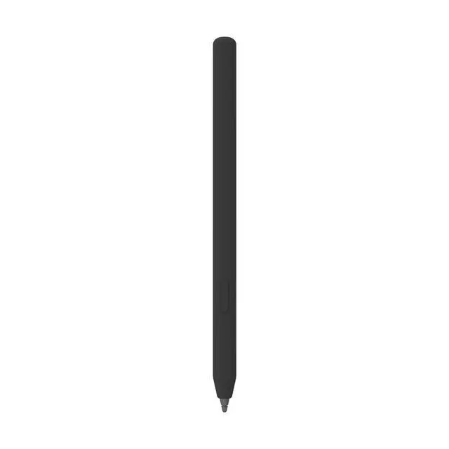 Alt view image 2 of 7 - Silicone Pencil Case Compatible with Samsung Galaxy Tab S11, S11 Ultra, Protective Sleeve with Non-Slip Grip, Hard Case Cover (Black)