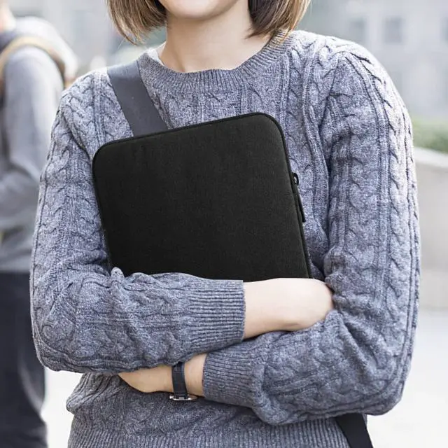 Alt view image 7 of 7 - 7-8 Inch Tablet Sleeve Bag, Polyester Pouch Cover Case Slim Design