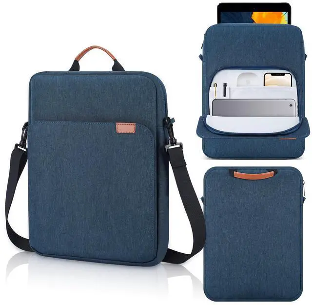 Main image of 12.9-14.2 Inch Tablet Sleeve Bag for Samsung Galaxy Tab S11 S10 S9 S8 Ultra 14.6",13" iPad Air M2 M3 M4/Pro M5 M4/Pro 12.9, MacBook Air 13.6"/Pro 14.2"/Neo 13/Surface Laptop/Surface Pro 11 Case-Blue
