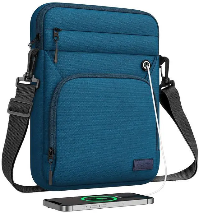 Main image of 9-11 Inch 360° Protection Tablet Sleeve Bag with Earphone Hole