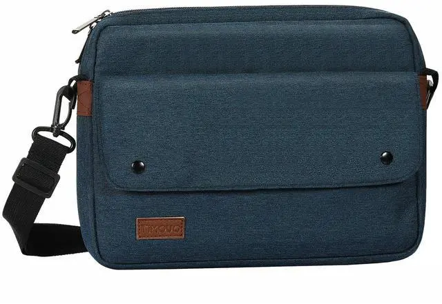 Main image of 9-11 Inch Tablet Sleeve Bag with Shoulder Strap, Indigo