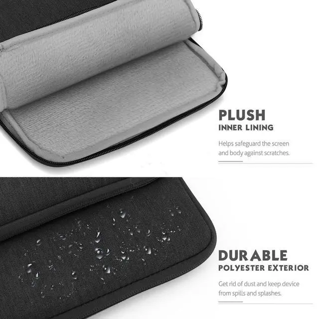 Alt view image 3 of 7 - 8-9 Inch Tablet Sleeve Bag Carrying Case with Storage Pockets
