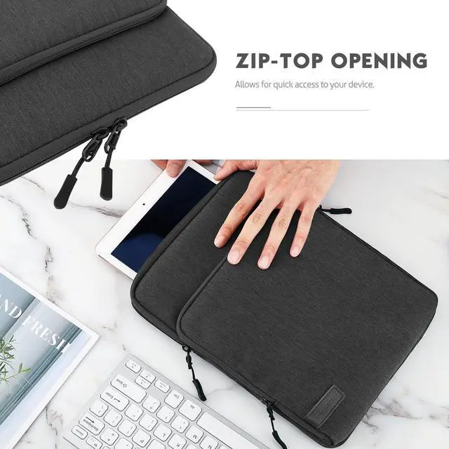 Alt view image 5 of 7 - 8-9 Inch Tablet Sleeve Bag Carrying Case with Storage Pockets