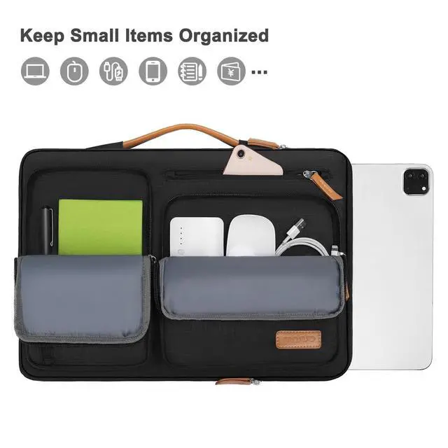 Alt view image 3 of 7 - 12.9 inch Tablet Sleeve Case for iPad Pro 13&iPad Air 13, Black
