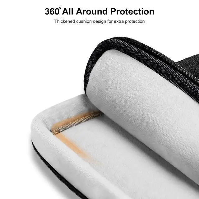 Alt view image 4 of 7 - 12.9 inch Tablet Sleeve Case for iPad Pro 13&iPad Air 13, Black