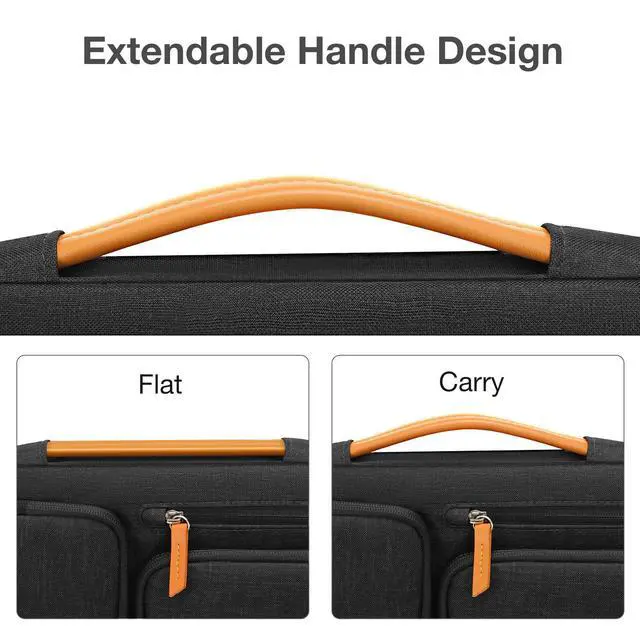 Alt view image 7 of 7 - 12.9 inch Tablet Sleeve Case for iPad Pro 13&iPad Air 13, Black